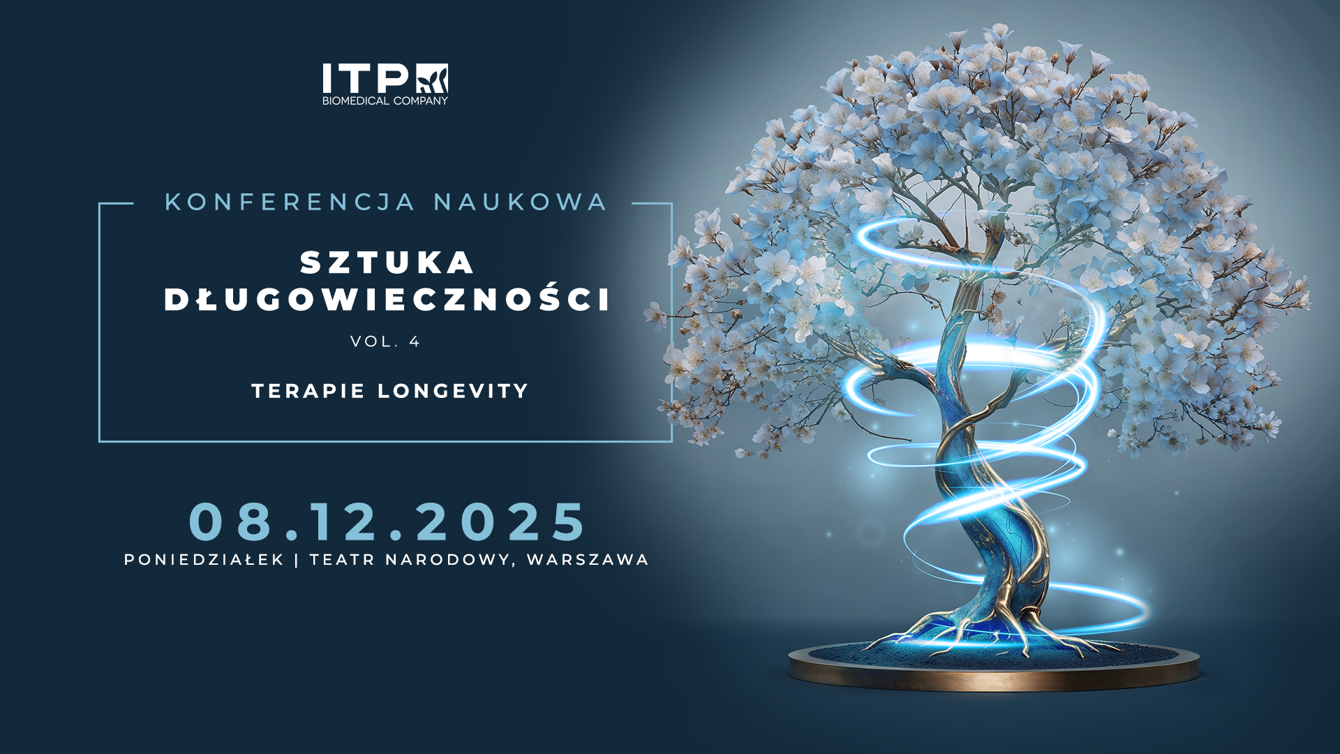 Ruszyła rejestracja na 4. edycję konferencji długowieczności ITP S.A.: „Terapie Longevity”.