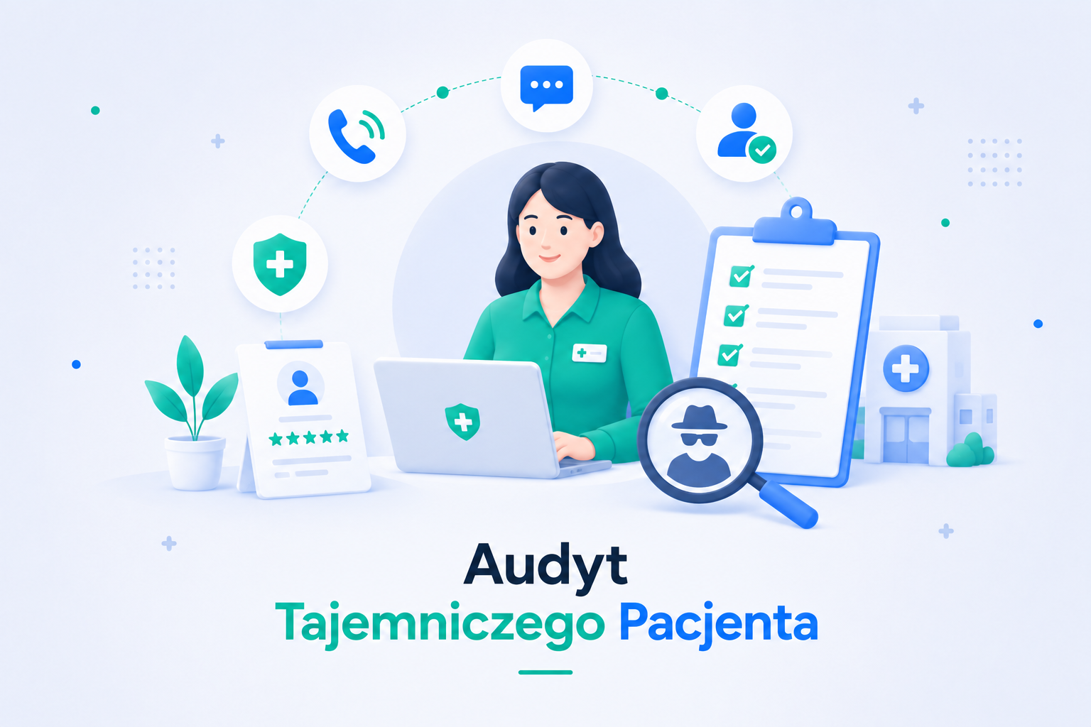 Audyt tajemniczego pacjenta: jak wygląda krok po kroku i co pokazuje o rejestracji w Twojej placówce?