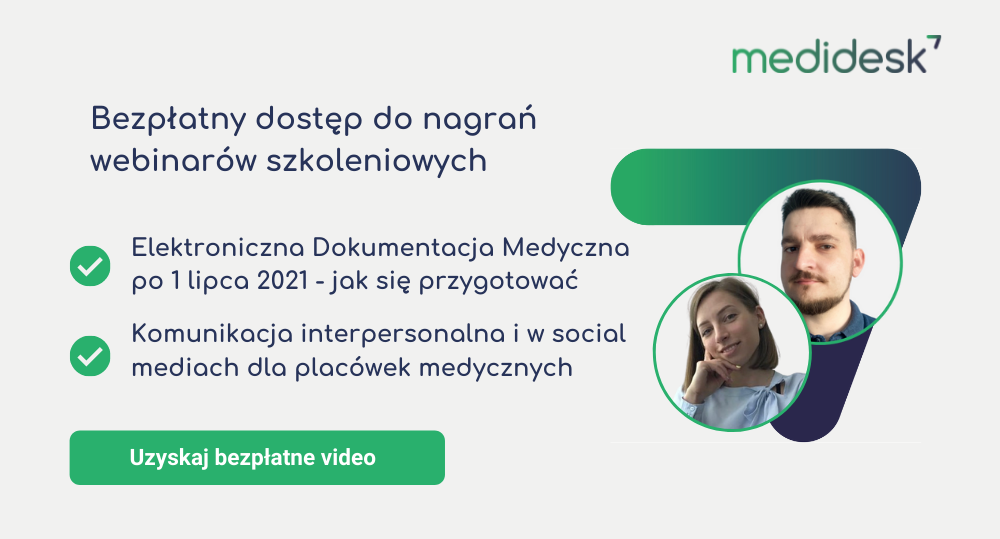 Odbierz dostęp do bezpłatnych nagrań video od Medidesk