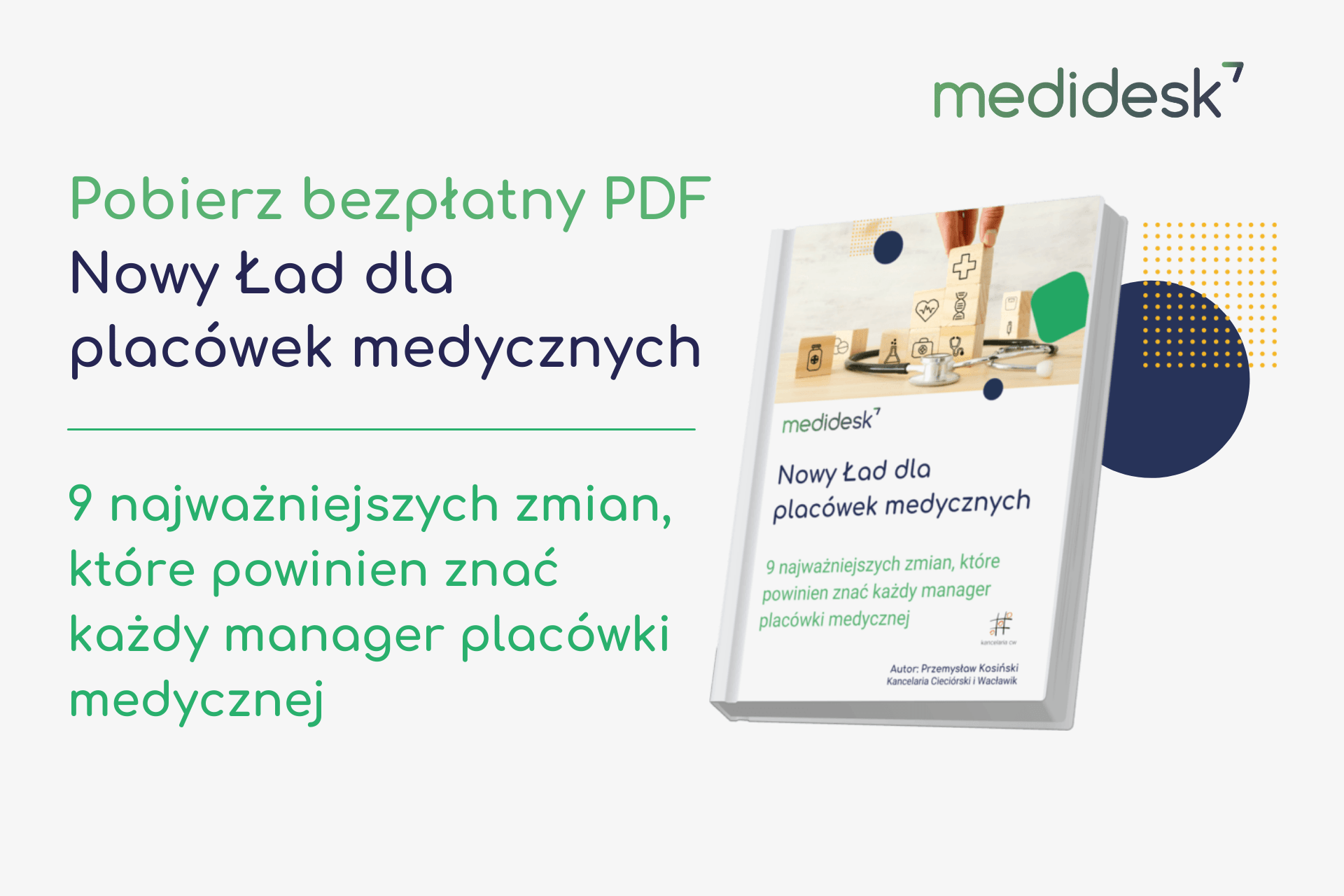 Nowy Ład dla placówek medycznych – pobierz bezpłatny PDF