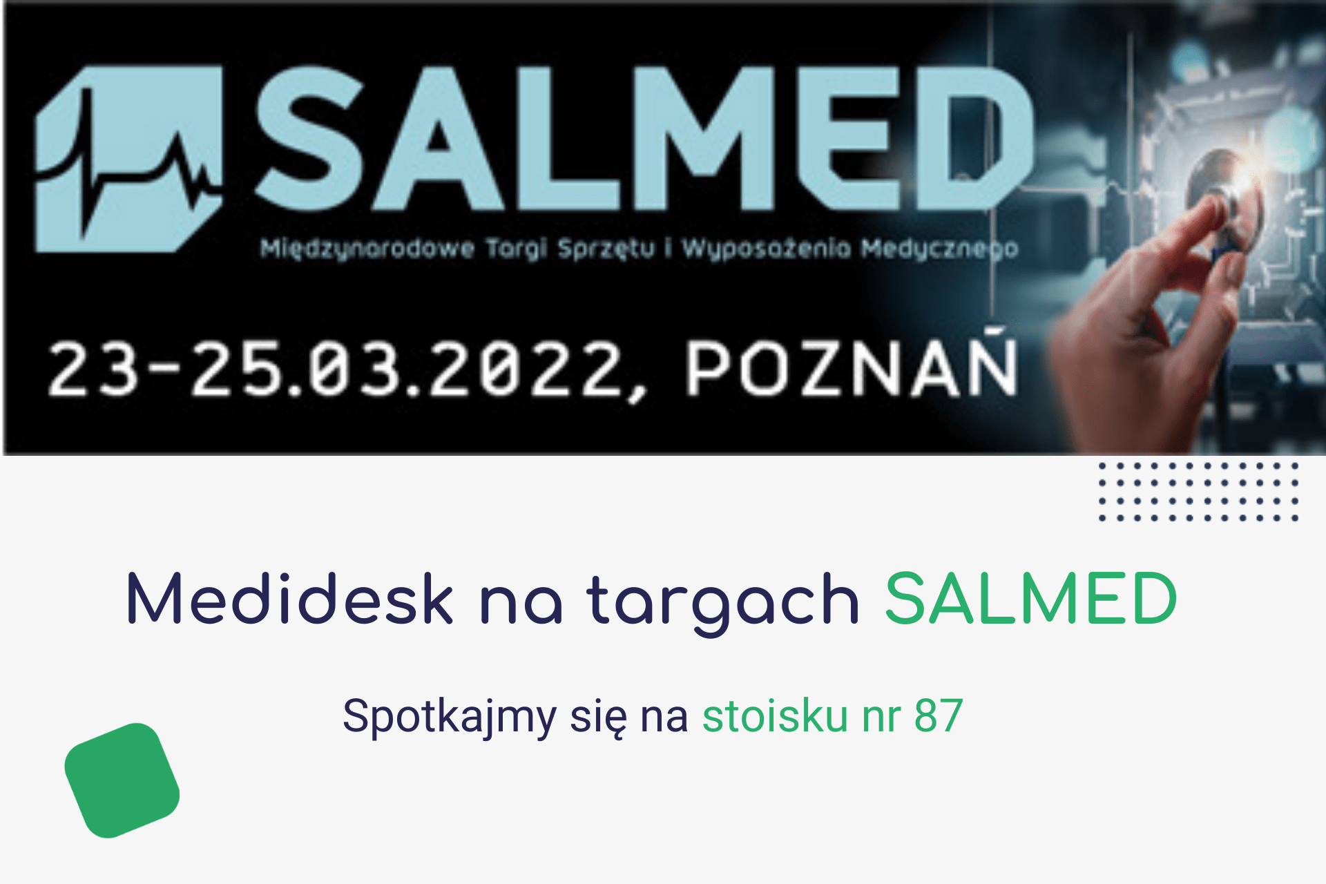 Medidesk na targach Salmed