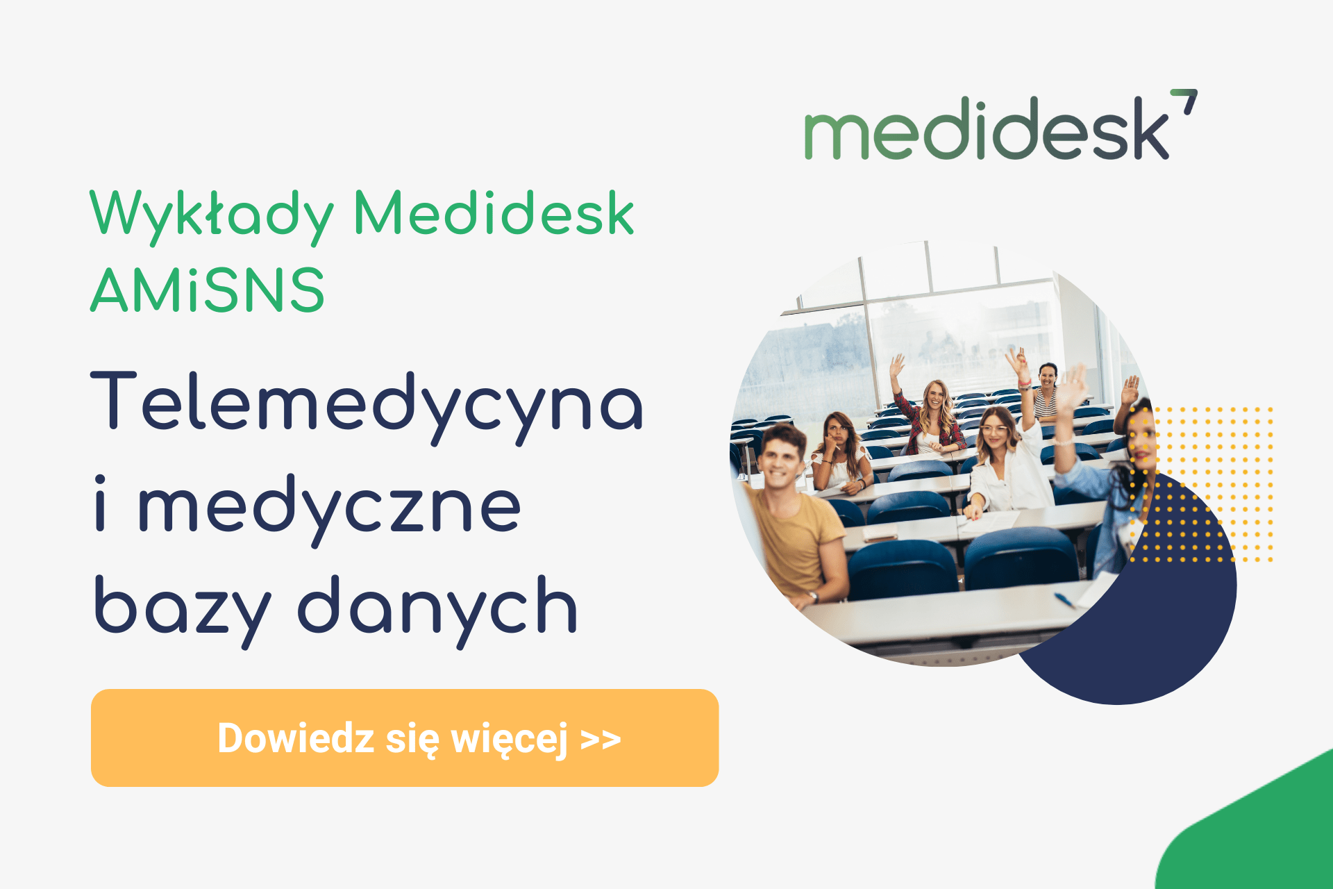 Wykłady eksperta Medidesk na AMiSNS