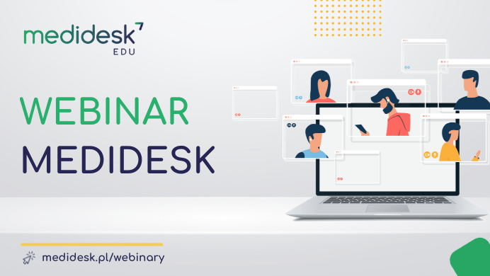 Kwietniowe webinary Medidesk